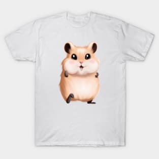 Cute Hamster Drawing T-Shirt